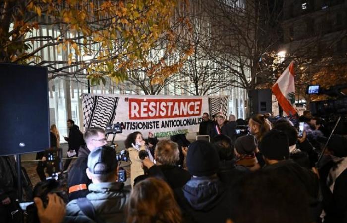 Around 400 demonstrators in Saint-Denis before France-Israel