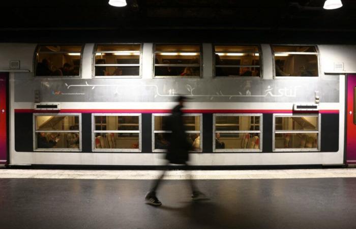 a man hit by an RER after being unbalanced during an intervention by RATP security