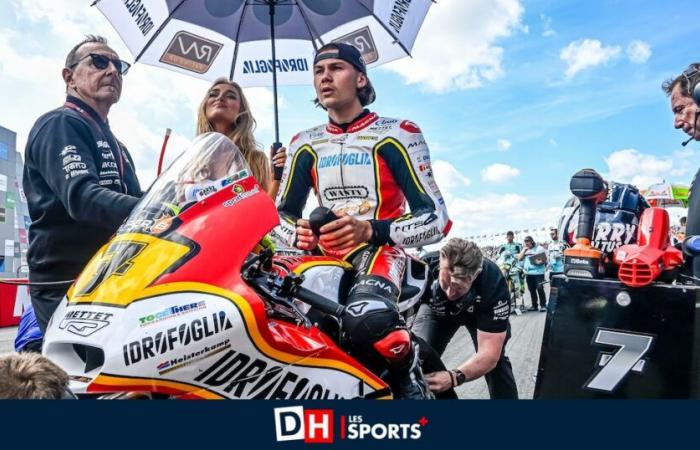 Barry Baltus takes stock of his season in Moto2 and confides before Barcelona: “After four years in the same team, I needed a change of scenery”