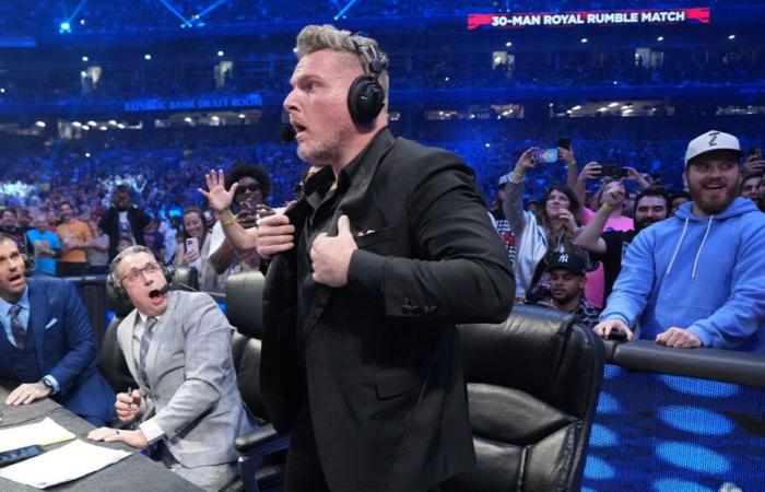 Pat McAfee teases his return for the WWE Royal Rumble 2025