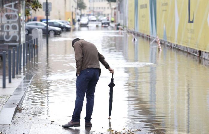 Flood alert in Portugal