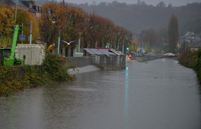 Around Cherbourg-en-Cotentin, hundreds of homes classified as red flood zones