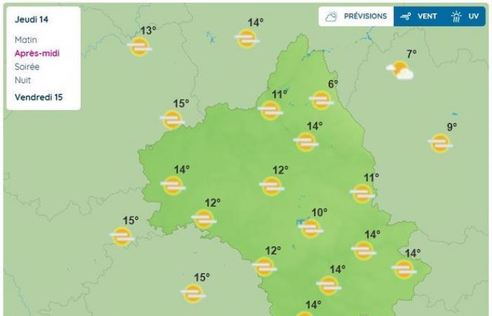 MAP. New negative temperatures in Aveyron this Thursday morning? What Météo France predicts