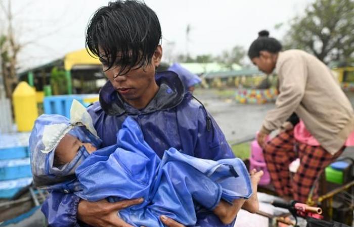 Typhoon Usagi, the fifth in a month, hits the Philippines