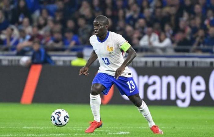 In what state of form is N'Golo Kanté, the captain of the Blues against Israel?