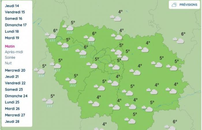 Weather in Paris and Île-de-France: drop in temperatures expected next week