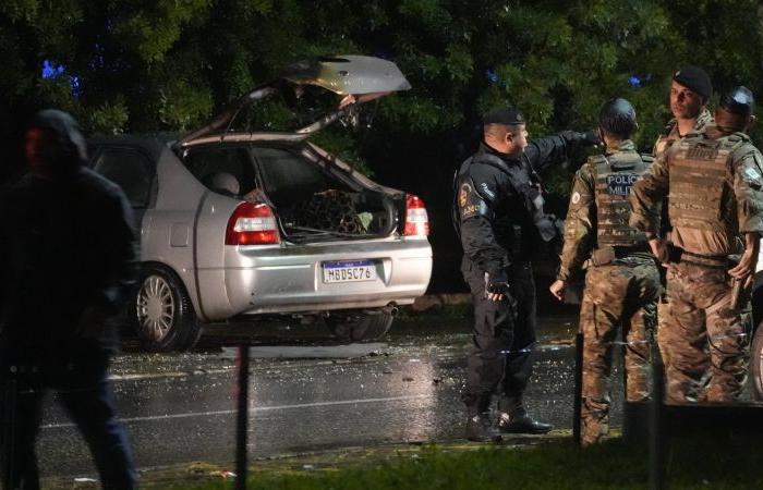 Brasilia, Brazil explosion: Explosives and timer found on suspect’s body after attack on top court