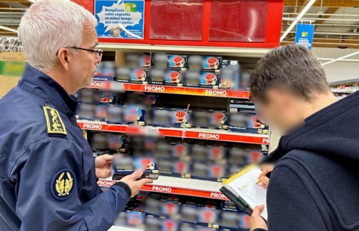 a fine for this Auchan supermarket in Val-d’Oise