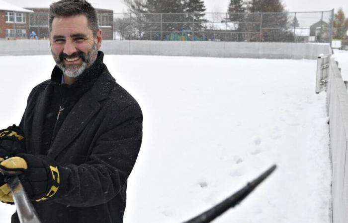 The Charlesbourg refrigerated ice rink will be built on the soccer field