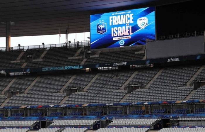 a match under close surveillance at the Stade de France