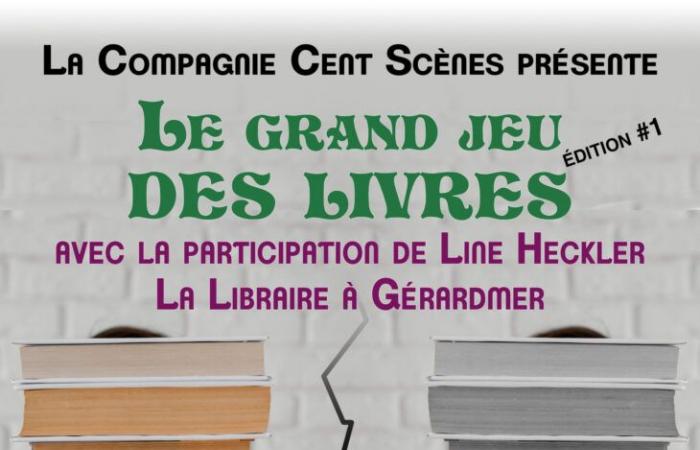 La Bresse: literary evening “Le Grand Jeu des Livres” on November 22