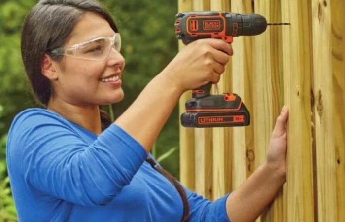 This Black + Decker drill driver at a very competitive price will appeal to DIY enthusiasts