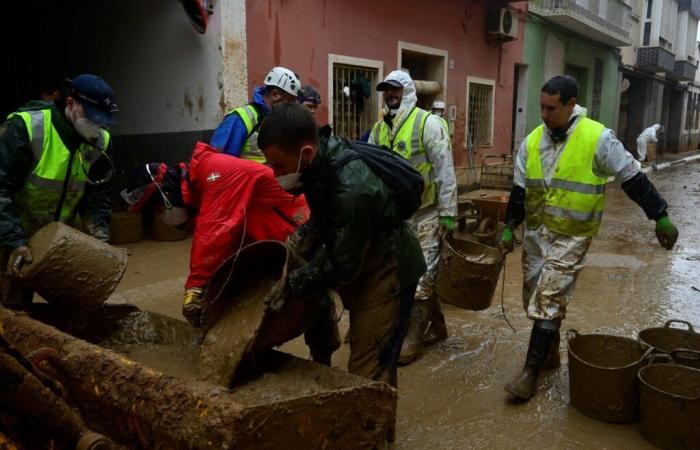 the Valencia region again on red alert, two weeks after the floods