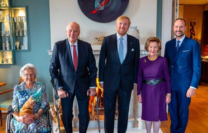 The Norwegian royal family invites King Willem-Alexander to lunch before his departure