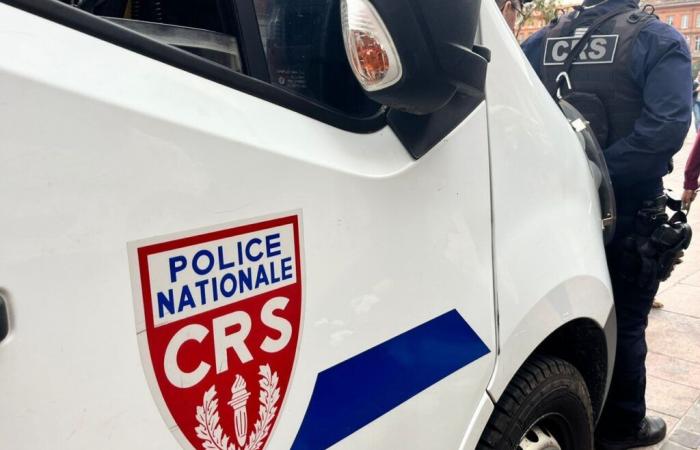 a CRS officer at rest is violently attacked by several individuals