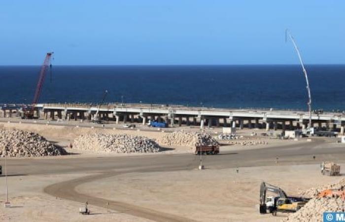 A delegation of French business leaders visits structuring projects in the Dakhla-Oued Eddahab region