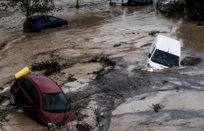 Video. In Spain, the city of Malaga hit by floods