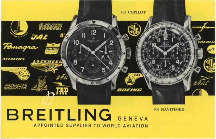 Breitling chooses Paris for its first sale of vintage watches