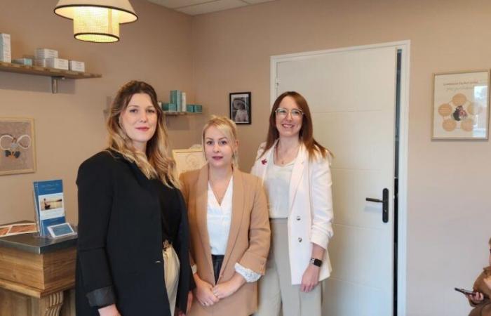 Three well-being professionals come together in the same office in Cotentin