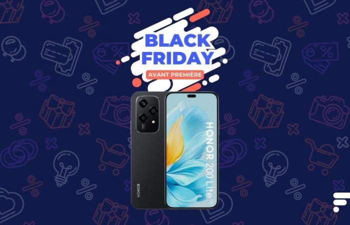 The featherweight smartphone from the Honor brand loses €130 of its price for Black Friday early