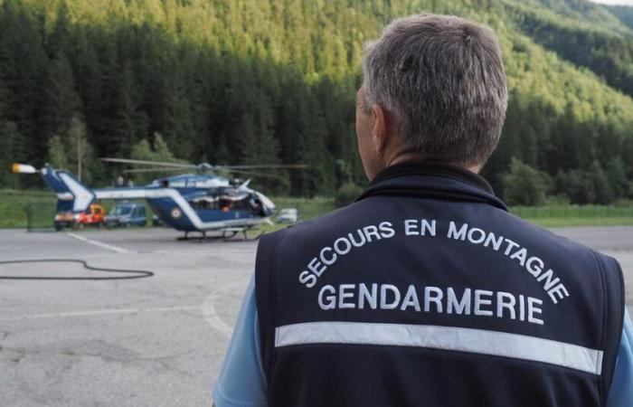 The body of a missing hiker discovered in the Mercantour massif, at the foot of a rocky ridge