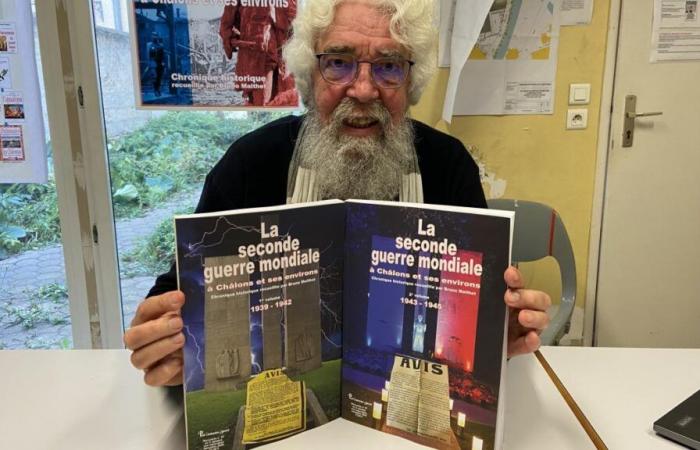 Bruno Malthet publishes a new book on the Second World War in Châlons