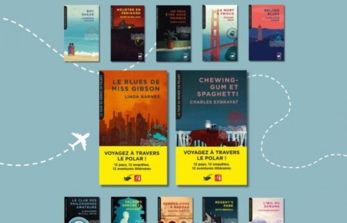 Travel the world reading thrillers