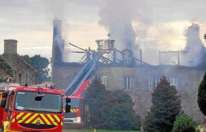 In Plouisy, two injured in the fire of a 19th century manor [vidéo]