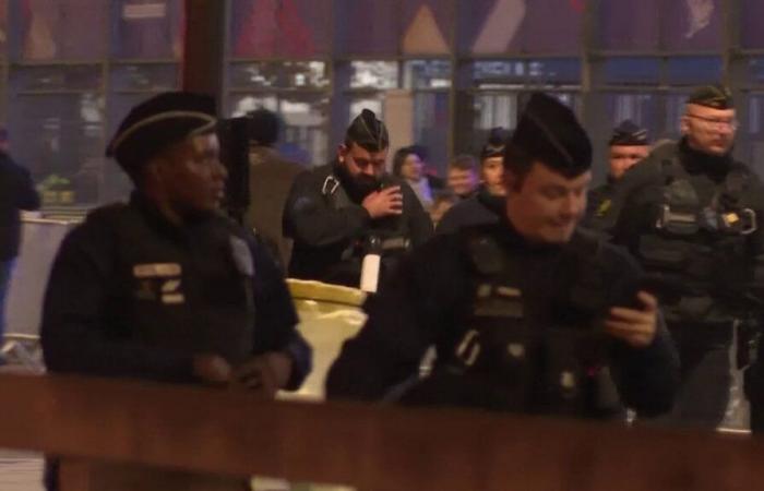 a large security system surrounds the Stade de France