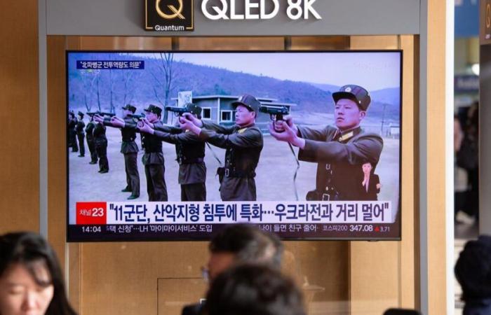 North Korean soldiers ready to intervene alongside the Russians in Kursk