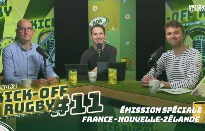 Video. Jalibert, Buros, Fickou… We're heading back to France – New Zealand together! Kick-Off Rugby #11