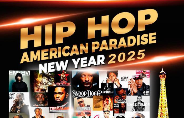 The biggest Hip Hop New Year in France 2025 at Bridge Paris