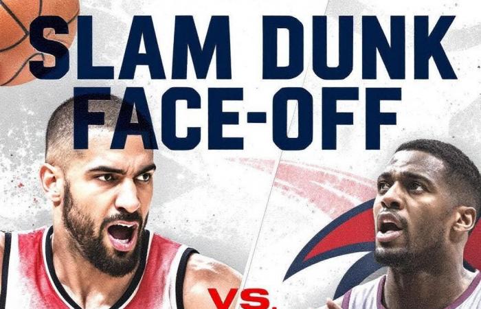 Nov 15 | Slam Dunk Face-Off: Wizards vs. Hawks on November 15