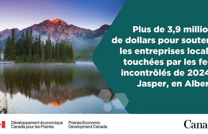 Rebuilding after the fire: Minister Boissonnault announces new recovery program for small businesses in Jasper