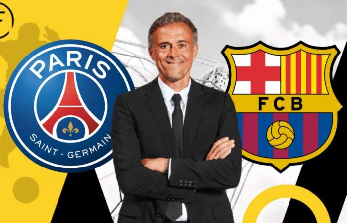 a star at €56 million for Enrique at Paris SG, thank you Barça!