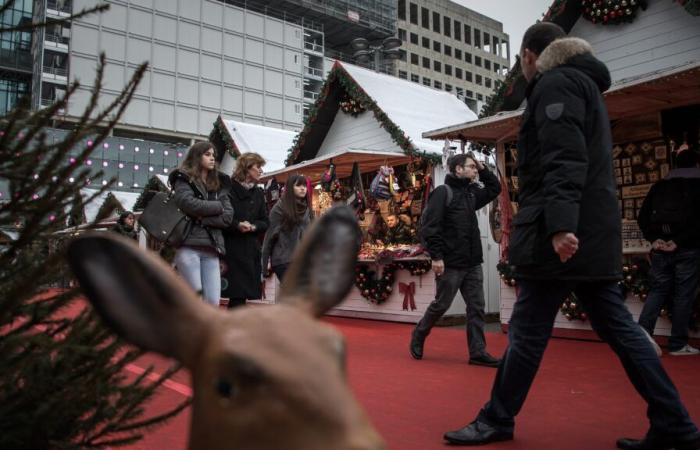 the La Défense Christmas market has opened its doors