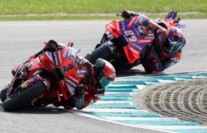 the Martin-Bagnaia duel for the title, symbol of the overwhelming Ducati domination