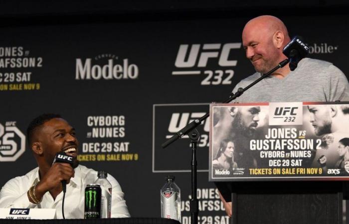 Dana White: ‘If Jon Jones wants to fight again after Saturday night, he will fight Tom Aspinall’