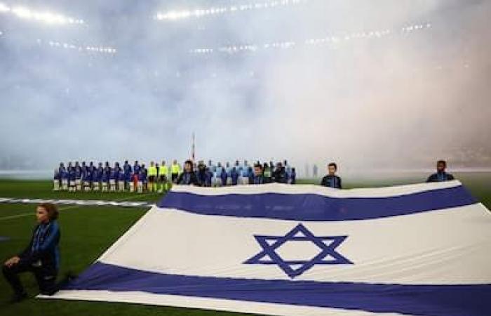 France-Israel: a brief incident in the stands