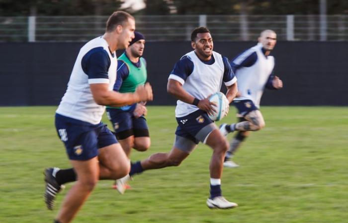 Top 14: ten days before the trip to Toulouse, USAP returned to training with several returning players