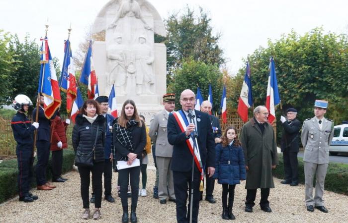 Montmirail pays tribute to the soldiers who died for France