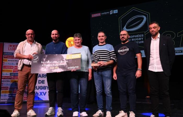 Amateur rugby trophies 2024 in Tarn: Record trophies, discover the story of the awards ceremony and the winners of the 4th edition