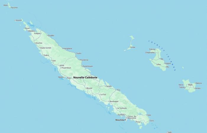 An earthquake of low magnitude but close to the surface recorded in New Caledonia