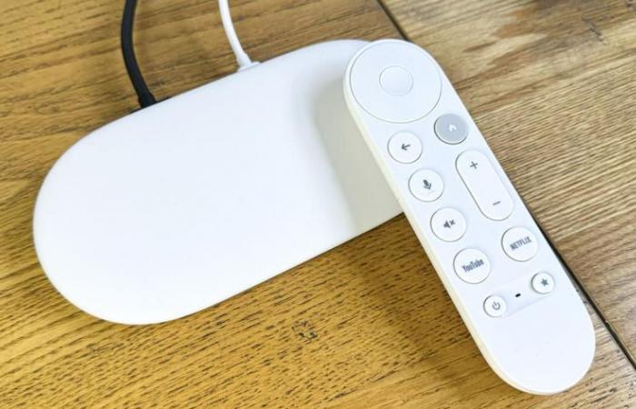 Google released the first Google TV Streamer update