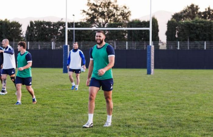 Top 14: ten days before the trip to Toulouse, USAP returned to training with several returning players