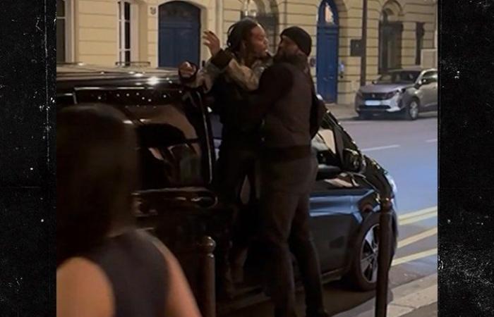 Offset and His Entourage Brawl With Rival Rap Crew in Paris in Wild Video