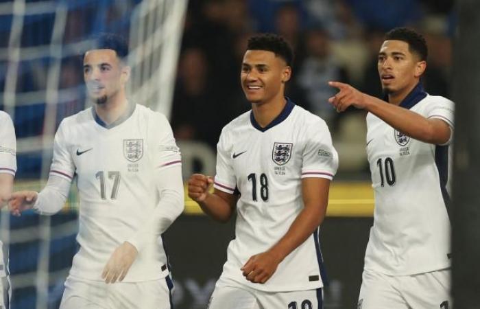 England take revenge on Greece in the Nations League