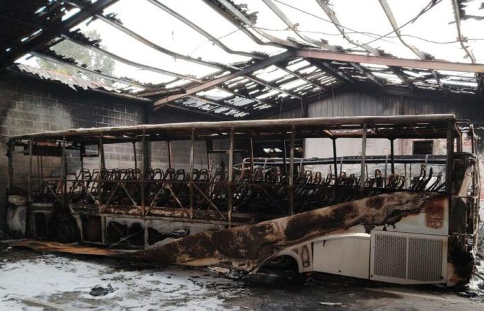 In Plouay, a fire breaks out in a transport company: three coaches destroyed