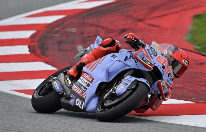 MotoGP, Barcelona J1, Marc Marquez (Ducati/8): “Bezzecchi has a great capacity to adapt, he is a reference for me”