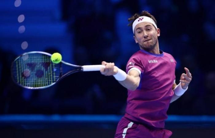 Casper Ruud overcomes Andrey Rublev and qualifies for the semi-finals of the ATP Finals